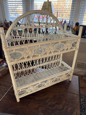Vtg wicker tier for sale  Catonsville