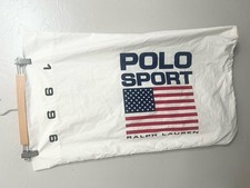 Fronhas polo vintage Ralph Lauren bandeira americana padrão algodão (4) brasão comprar usado  Enviando para Brazil