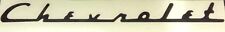 Chevrolet script emblem for sale  Mesa