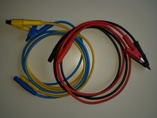 Messkabel krokodilklemmen gebraucht kaufen  Garbsen