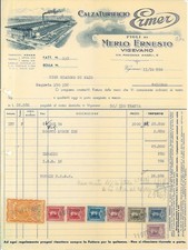 Fattura int. calzaturificio usato  Mantova