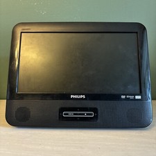 Philips DVD MP3 9” Leitor Portátil Pd9012/17 FUNCIONA Vem Com Fonte de Alimentação! comprar usado  Enviando para Brazil