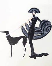 Woman greyhound erte for sale  Ventura