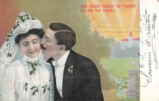 Couple maries moustachu d'occasion  Vasles