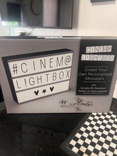 Led cinema lightbox for sale  WALSALL