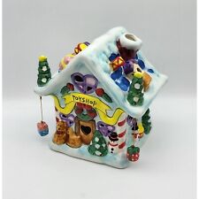 1990 Elements TOY SHOP Cerâmica Iluminada Construção de Natal com Cabo de Luz comprar usado  Enviando para Brazil