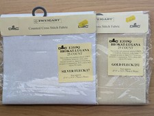 Zweigart dmc brokat for sale  TEDDINGTON