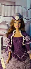  Boneca Barbie cama/cômoda Chochet feita à mão.💜 comprar usado  Enviando para Brazil