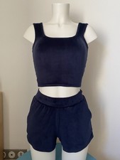 Ensemble short velours d'occasion  Strasbourg-
