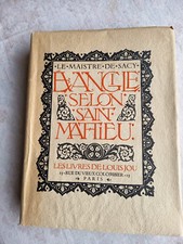 Evangile saint matthieu d'occasion  Dijon