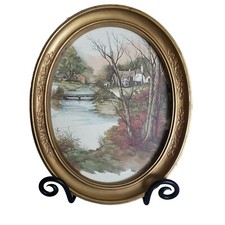 Vintage watercolor print for sale  Blountstown