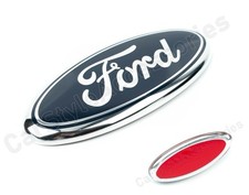 Ford Fiesta Mk6 Mk7 emblema grade frontal emblema metal substituição 3D comprar usado  Enviando para Brazil