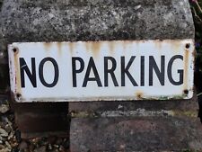 Parking enamel sign for sale  UK