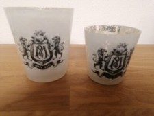 2er set teelichtgläser gebraucht kaufen  Pyrbaum