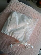 Broderie anglaise white for sale  DORCHESTER