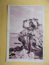 Cpa tahiti sirene d'occasion  Criel-sur-Mer