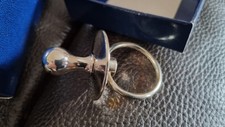 Silverplated baby dummy for sale  REDCAR