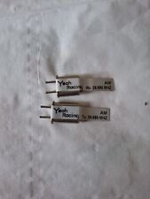 Transmissor AM e receptor rádio controle remoto conjunto de cristal 27 MHz. 27 MHz. 29.685 TX e RX comprar usado  Enviando para Brazil
