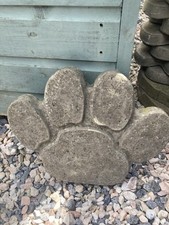 Paw print concrete for sale  HULL