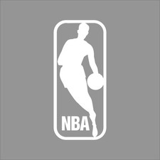 Calcomanía adhesiva de vinilo con logotipo de la NBA de 1 color pared ventana de coche segunda mano  Embacar hacia Mexico