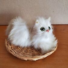 Figurine chat blanc d'occasion  Montaigu