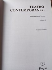 Teatro contemporaneo cura usato  Gela