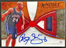RICHARD JEFFERSON 2006-07 Coleção Requintada Placas de Identificação Nobres Patch Auto 20/25, usado comprar usado  Enviando para Brazil