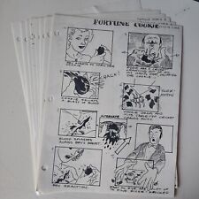 STEPHEN KING IT 1990 PENNYWISE CURRY PRODUÇÃO DE STORYBOARD ORIGINAL ART STAT #6 comprar usado  Enviando para Brazil