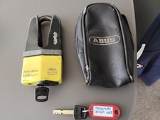 Motorbike lock abus for sale  SUTTON