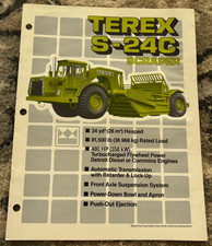 Terex 24c scraper for sale  Berlin