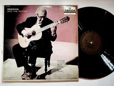Segovia and the Guitar LP Decca Gold Label Series DL 9931 Classical Spanish Solo comprar usado  Enviando para Brazil