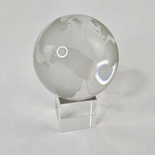 Glass earth globe for sale  Bloomington