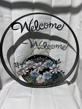 Diameter metal welcome for sale  Lenexa