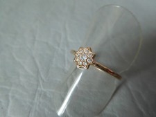 Bague fleur pavé d'occasion  Le Pradet