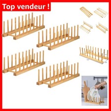 étagères bambou assiettes d'occasion  Matha