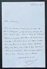 Edward Thouvenel, Ancien Humano - Letra Autografiado, 1814 comprar usado  Enviando para Brazil