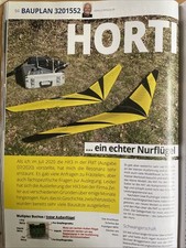 Bauplan segelflugzeug horti gebraucht kaufen  Gunzenhausen