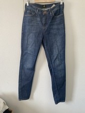 Lee Jeans Damskie Niebieskie Rozmiar 29/31 Scareltt High Ao25, używany na sprzedaż  Wysyłka do Poland