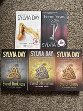 Lot of 5 Sylvia Day Paperback Books Erotic Romance comprar usado  Enviando para Brazil