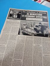1957 articolo macchine usato  Roma