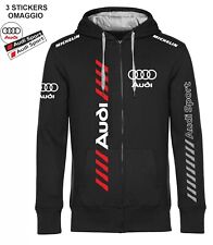 Felpa zip audi usato  Buseto Palizzolo