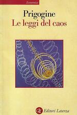 Prigogine ilya..le leggi usato  Italia