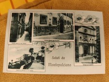 Cartolina Saluti da Montepulciano (Siena). Vedute Anni 30  comprar usado Cartolina Saluti da Montepulciano (Siena). Vedute Anni 30  comprar usado  Enviando para Brazil