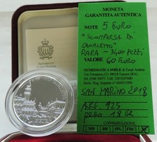 Moneta argento euro usato  Faenza
