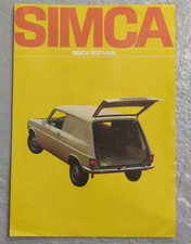 Simca 1100 van for sale  ROCHESTER