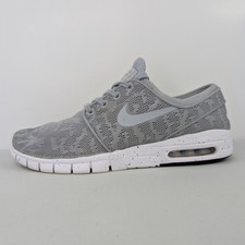 Usado, Tênis Nike SB Stefan Janoski Max Euro Release Masculino Tamanho 9 Cinza Branco 631303-001 comprar usado  Enviando para Brazil