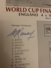Alf ramsey 1966 for sale  BOLTON