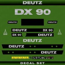 Deutz tractor decal d'occasion  Expédié en Belgium