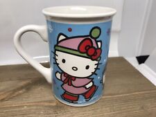 Usado, Caneca copo de vidro Hello Kitty com árvore de Natal e patinação no gelo 1976, 2016 comprar usado  Enviando para Brazil