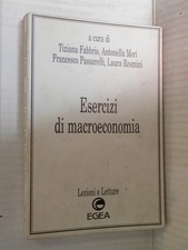 Esercizi macroeconomia fabbris usato  Salerno
